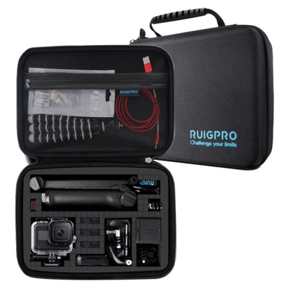 For GoPro HERO8 / 7 / 6 RUIGPRO Shockproof Waterproof Portable Case Box Size: 28 x 19.7 x 6.8cm - Carry Cases by RUIGPRO | Online Shopping South Africa | PMC Jewellery | Buy Now Pay Later Mobicred