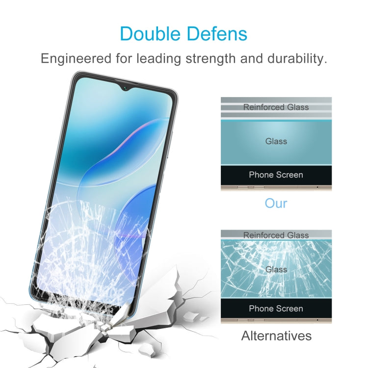 For Blackview A53 10pcs 0.26mm 9H 2.5D Tempered Glass Film - For Blackview by PMC TechLife | Online Shopping South Africa | PMC TechLife | Buy Now Pay Later Mobicred