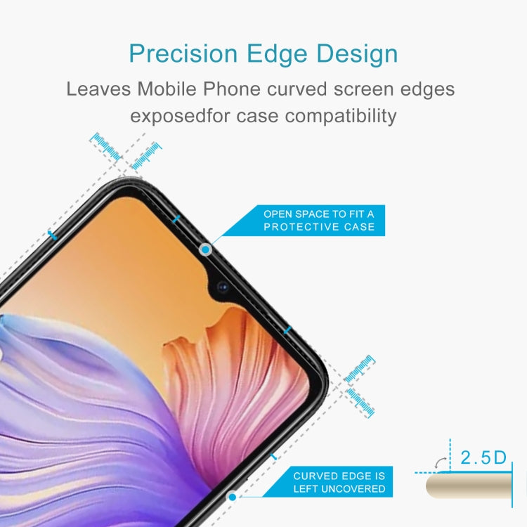 For Doogee N50 50pcs 0.26mm 9H 2.5D Tempered Glass Film - For Doogee by PMC TechLife | Online Shopping South Africa | PMC TechLife | Buy Now Pay Later Mobicred