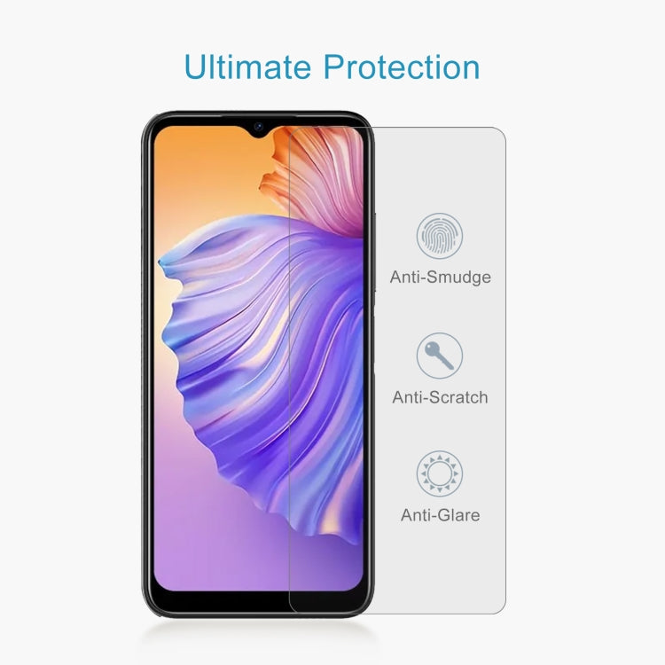 For Doogee N50 50pcs 0.26mm 9H 2.5D Tempered Glass Film - For Doogee by PMC TechLife | Online Shopping South Africa | PMC TechLife | Buy Now Pay Later Mobicred
