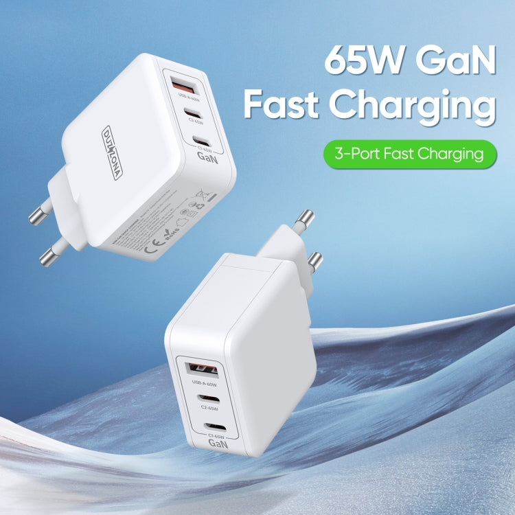 DUZZONA T9 65W Dual USB-C / Type-C+USB GaN Fast Charger, Specification:EU Plug - free shipping - PMC Jewellery - Order now!