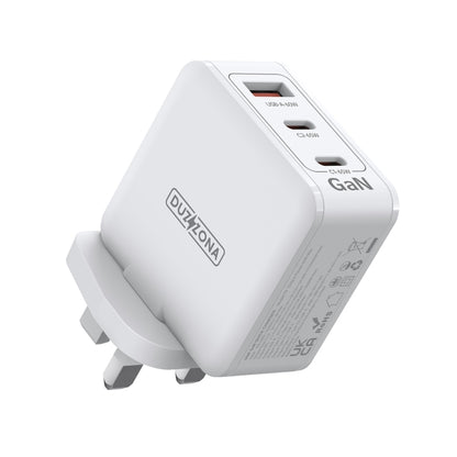 DUZZONA T9 65W Dual USB-C / Type-C+USB GaN Fast Charger, Specification:UK Plug - free shipping - PMC Jewellery - Order now!