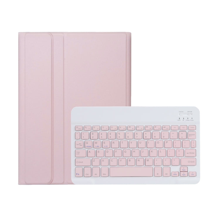 For Huawei MatePad 11 2023 AHW13 Lambskin Texture Ultra-thin Detachable Bluetooth Keyboard Leather Case(Pink) - Huawei Keyboard by PMC TechLife | Online Shopping South Africa | PMC TechLife