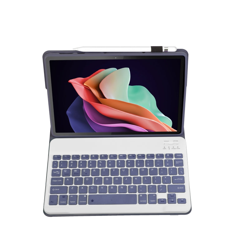 For Huawei MatePad 11 2023 AHW13 Lambskin Texture Ultra-thin Detachable Bluetooth Keyboard Leather Case(Purple) - Huawei Keyboard by PMC TechLife | Online Shopping South Africa | PMC TechLife