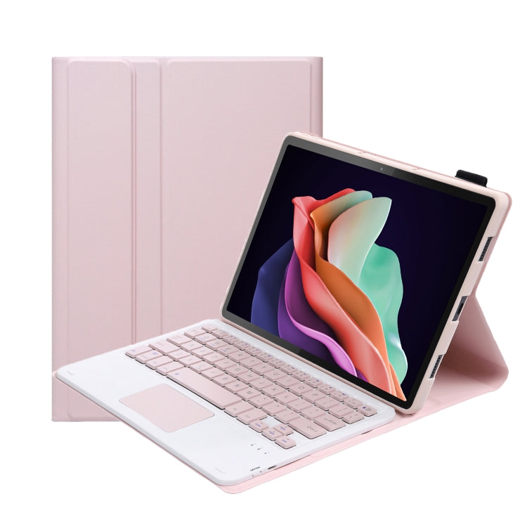 For Huawei MatePad 11 2023 AHW13-A Lambskin Texture Ultra-thin Detachable Bluetooth Keyboard Leather Case with Touchpad(Pink) - free shipping - PMC TechLife - Order now!