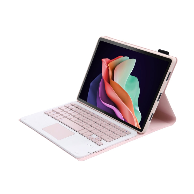 For Huawei MatePad 11 2023 AHW13-A Lambskin Texture Ultra-thin Detachable Bluetooth Keyboard Leather Case with Touchpad(Pink) - free shipping - PMC TechLife - Order now!