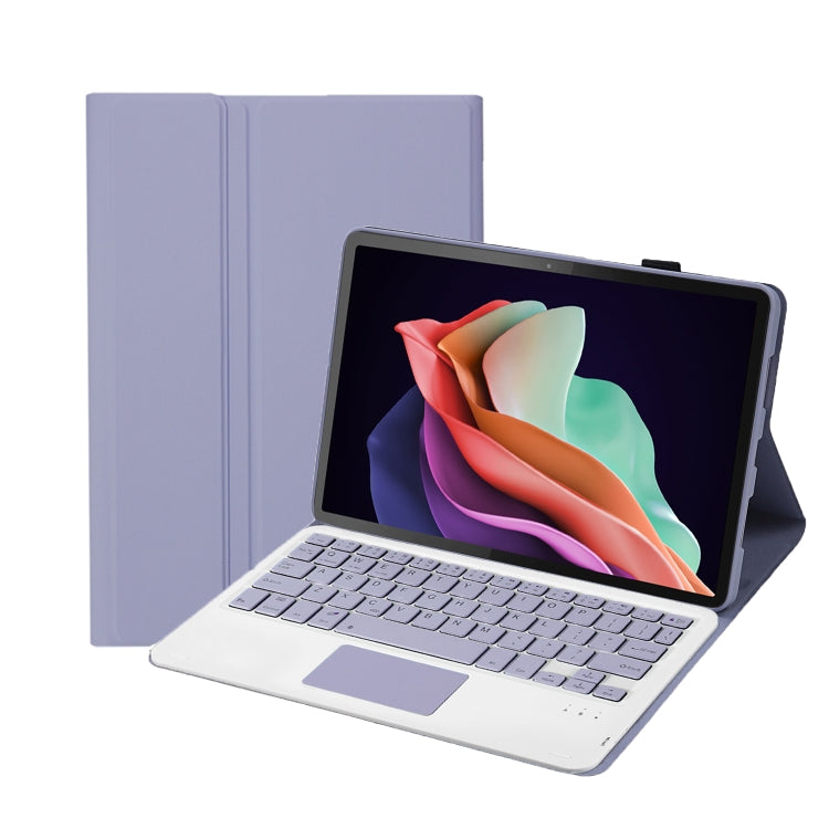 For Huawei MatePad 11 2023 AHW13-A Lambskin Texture Ultra-thin Detachable Bluetooth Keyboard Leather Case with Touchpad(Purple) - free shipping - PMC TechLife - Order now!