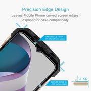 For DOOGEE V30T 10pcs 0.26mm 9H 2.5D Tempered Glass Film