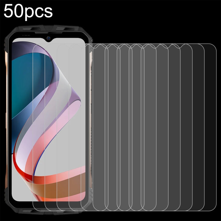 For DOOGEE V30T 50pcs 0.26mm 9H 2.5D Tempered Glass Film - For Doogee by PMC TechLife | Online Shopping South Africa | PMC TechLife | Buy Now Pay Later Mobicred