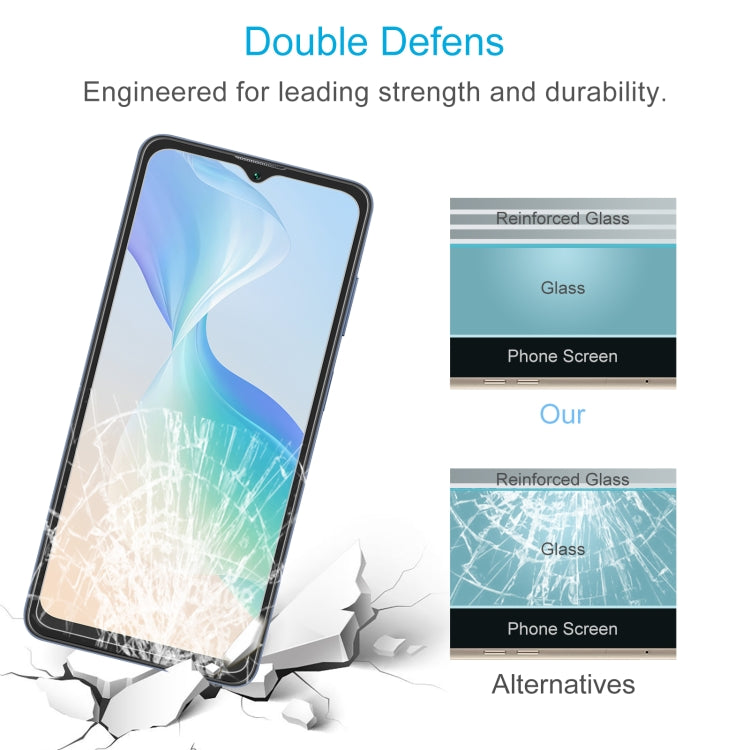 For Blackview Oscal C30 Pro 10pcs 0.26mm 9H 2.5D Tempered Glass Film - For Blackview by PMC TechLife | Online Shopping South Africa | PMC TechLife