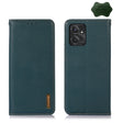 For Motorola Moto G Power 2023 KHAZNEH Nappa Top Layer Cowhide Leather Phone Case(Green) - Motorola Cases by PMC TechLife | Online Shopping South Africa | PMC TechLife | Buy Now Pay Later Mobicred