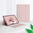 For Lenovo Tab M10 Plus 10.6 3rd Gen 2022 LX106 Square Keys Detachable Bluetooth Keyboard Leather Tablet Case(Pink) - Lenovo Keyboard by PMC TechLife | Online Shopping South Africa | PMC TechLife