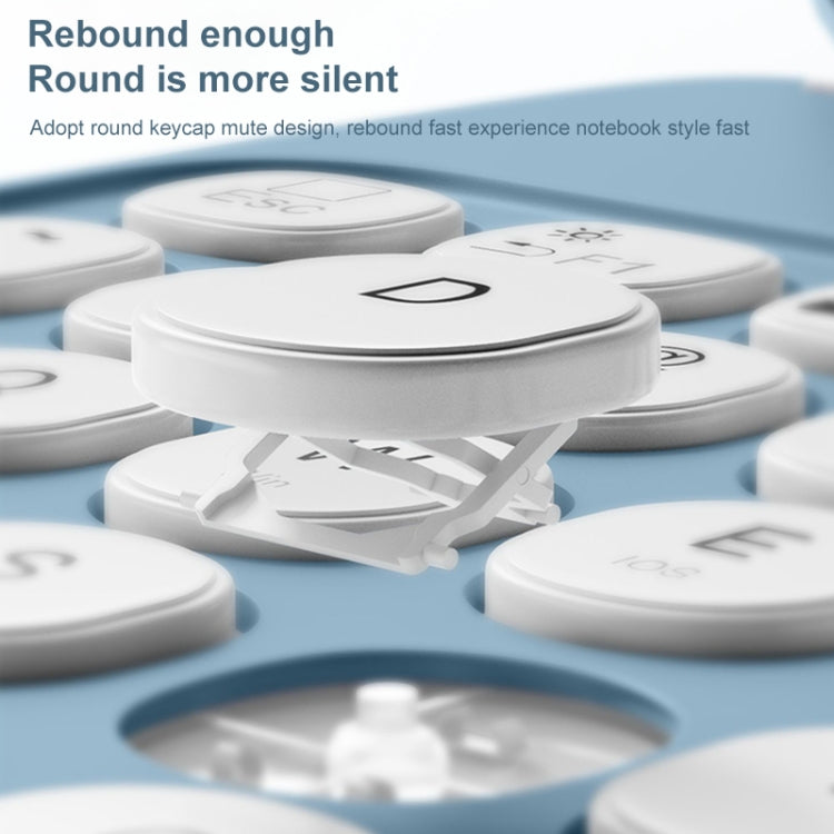 For Lenovo Tab M10 Plus 10.6 3rd Gen 2022 YM-LX106 Round Key Detachable Bluetooth Tablet Keyboard Leather Case with Mouse(Pink) - free shipping - PMC TechLife - Order now!