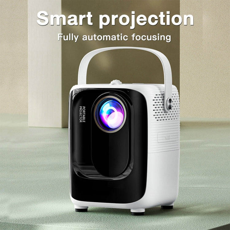 A007 Portable 1280 x 720 HD 113 ANSI Smart LED Projector, Plug:US Plug(Black) - Mini Projector by PMC TechLife | Online Shopping South Africa | PMC TechLife | Buy Now Pay Later Mobicred