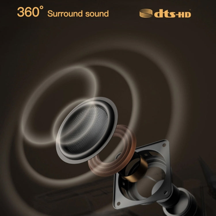 A007 Portable 1280 x 720 HD 113 ANSI Smart LED Projector, Plug:UK Plug(Black) - Mini Projector by PMC TechLife | Online Shopping South Africa | PMC TechLife | Buy Now Pay Later Mobicred