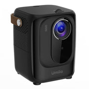 A007 Portable 1280 x 720 HD 113 ANSI Smart LED Projector, Plug:US Plug(Black)
