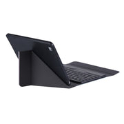 For iPad 10th Gen 10.9 2022 B10 Triangle Holder Tablet Bluetooth Keyboard Leather Case(Blue Pink)