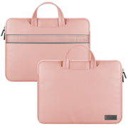 Water-resistant PU Laptop Bag Inner Bag, Size:15 inch(Rose Gold)