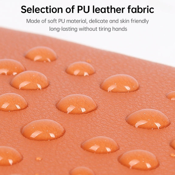 Water-resistant PU Laptop Bag Inner Bag, Size:15 inch(Brown)