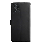 For Motorola Moto G Power 2023 Genuine Leather Fingerprint-proof Horizontal Flip Phone Case(Black)