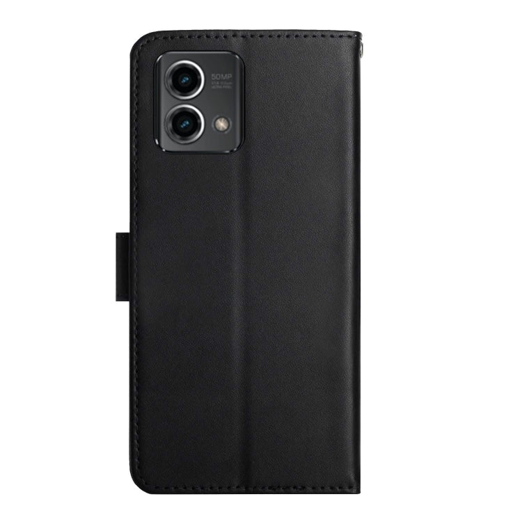 For Motorola Moto G Stylus 5G 2023 Genuine Leather Fingerprint-proof Horizontal Flip Phone Case(Black) - Motorola Cases by PMC TechLife | Online Shopping South Africa | PMC TechLife | Buy Now Pay Later Mobicred