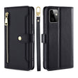 For Motorola Moto G Power 2023 Sheep Texture Cross-body Zipper Wallet Leather Phone Case(Black) - free shipping - PMC TechLife - Order now!