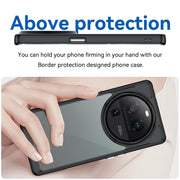 For OPPO Find X6 Pro 5G Colorful Series Acrylic + TPU Phone Case(Black)