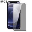For iPhone 12 mini 5pcs DUX DUCIS 0.33mm 9H High Aluminum Anti-spy HD Tempered Glass Film - iPhone 12 mini Tempered Glass by DUX DUCIS | Online Shopping South Africa | PMC TechLife | Buy Now Pay Later Mobicred