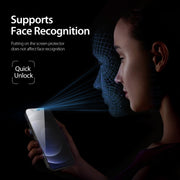 For iPhone 12 mini 5pcs DUX DUCIS 0.33mm 9H High Aluminum Anti-spy HD Tempered Glass Film