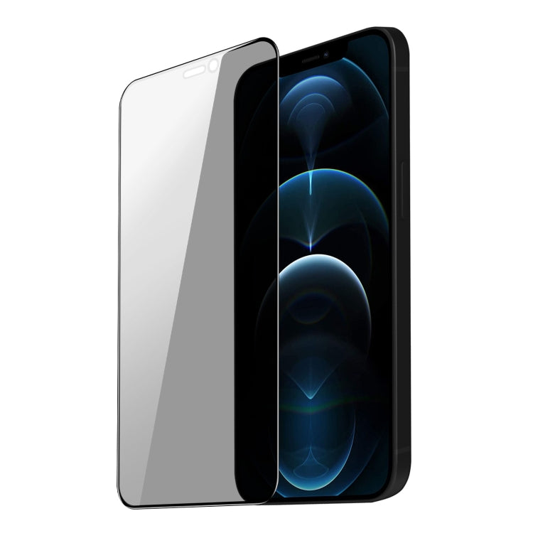 For iPhone 12 Pro Max 5pcs DUX DUCIS 0.33mm 9H High Aluminum Anti-spy HD Tempered Glass Film