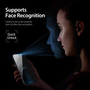 For iPhone 12 Pro Max 5pcs DUX DUCIS 0.33mm 9H High Aluminum Anti-spy HD Tempered Glass Film