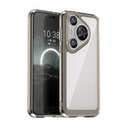For Huawei Pura 70 Pro+ Colorful Series Acrylic + TPU Phone Case(Transparent Grey)