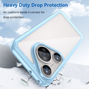 For Huawei Pura 70 Pro+ Colorful Series Acrylic + TPU Phone Case(Blue)