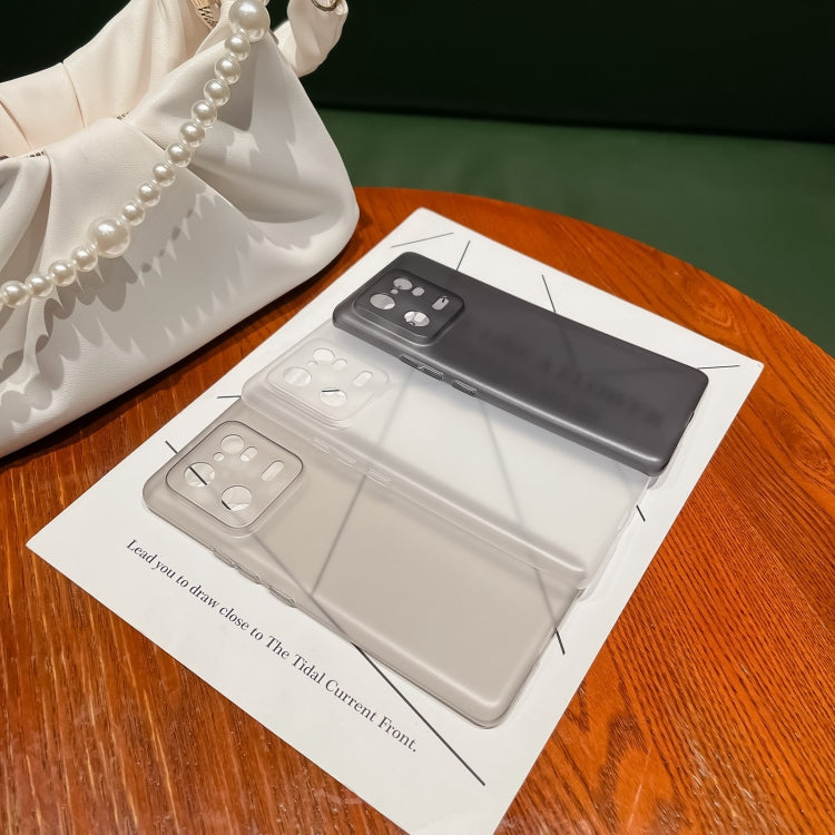 For Xiaomi 13 Pro Frosted PP Phone Case(Transparent Grey) - 13 Pro Cases by PMC TechLife | Online Shopping South Africa | PMC TechLife