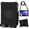 For Lenovo Tab M10 3rd Gen Spider King Silicone Protective Tablet Case(Black) - Lenovo by PMC TechLife | Online Shopping South Africa | PMC TechLife | Buy Now Pay Later Mobicred