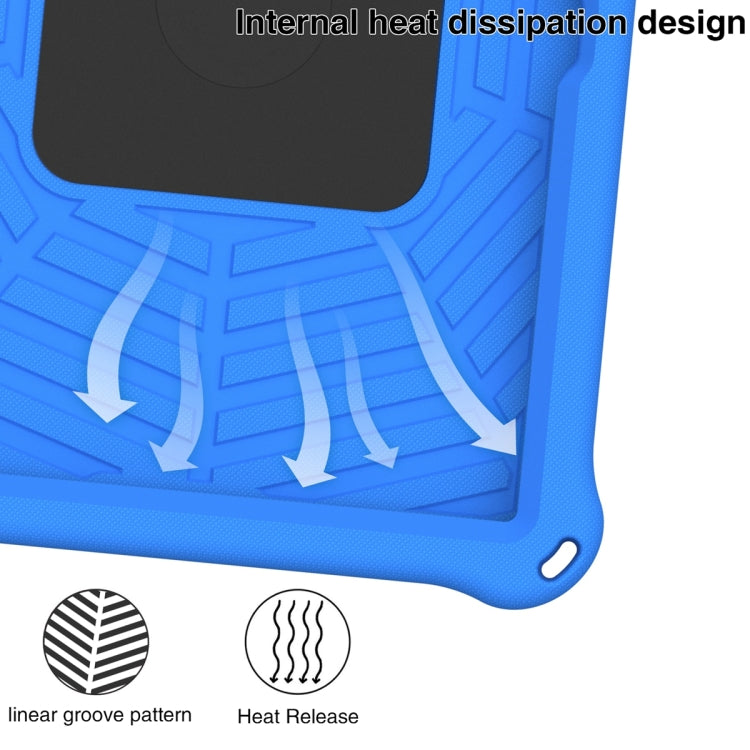 For Lenovo Tab M10 3rd Gen Spider King Silicone Protective Tablet Case(Blue) - Lenovo by PMC TechLife | Online Shopping South Africa | PMC TechLife | Buy Now Pay Later Mobicred