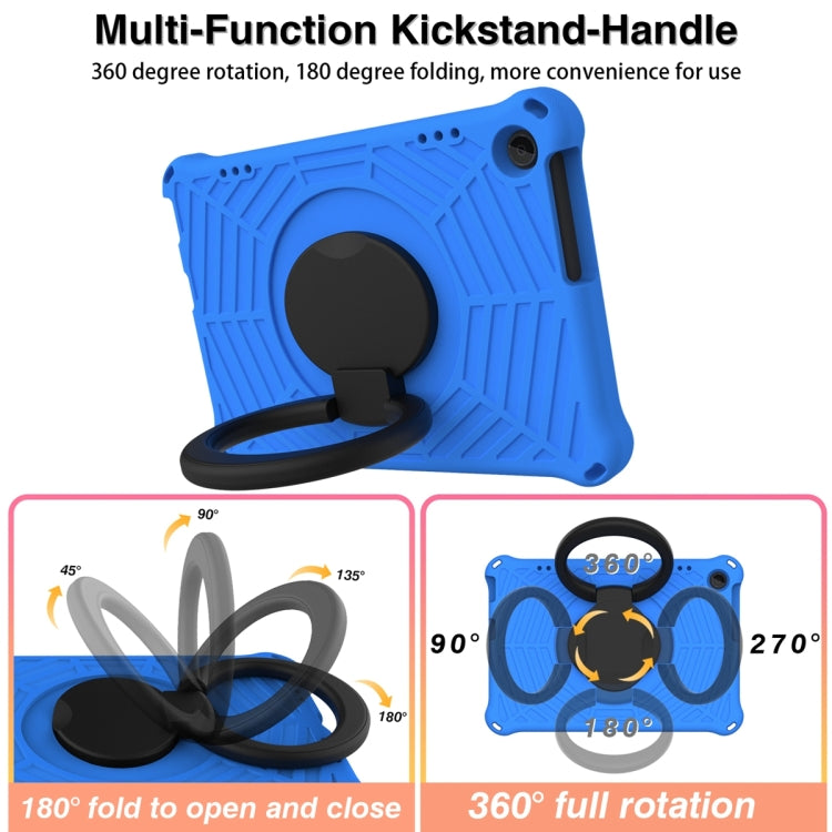 For Lenovo Tab M10 3rd Gen Spider King Silicone Protective Tablet Case(Blue)