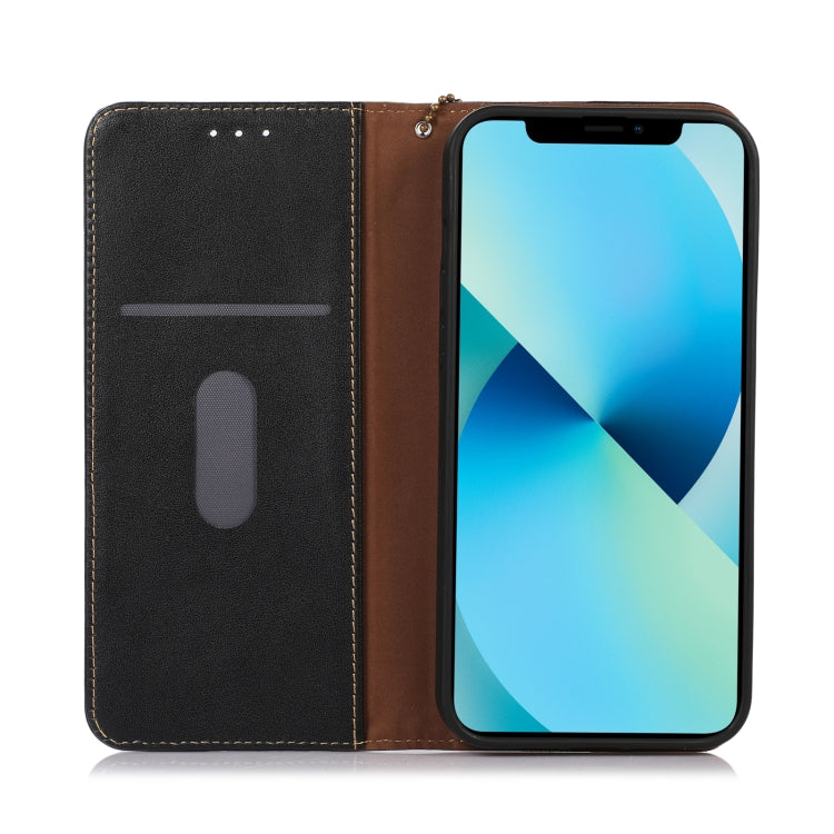 For Asus ROG Phone 7 KHAZNEH Nappa Top Layer Cowhide Leather Phone Case(Black) - ASUS Cases by PMC Jewellery | Online Shopping South Africa | PMC Jewellery | Buy Now Pay Later Mobicred