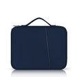 For 12.9-13 inch Laptop Portable Cloth Texture Leather Bag(Blue) - 13.3 inch by PMC TechLife | Online Shopping South Africa | PMC TechLife | Buy Now Pay Later Mobicred
