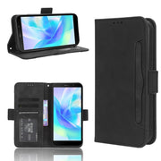 For Doogee X97 / X97 Pro Skin Feel Calf Texture Card Slots Leather Phone Case(Black)