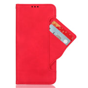 For Doogee X97 / X97 Pro Skin Feel Calf Texture Card Slots Leather Phone Case(Red)