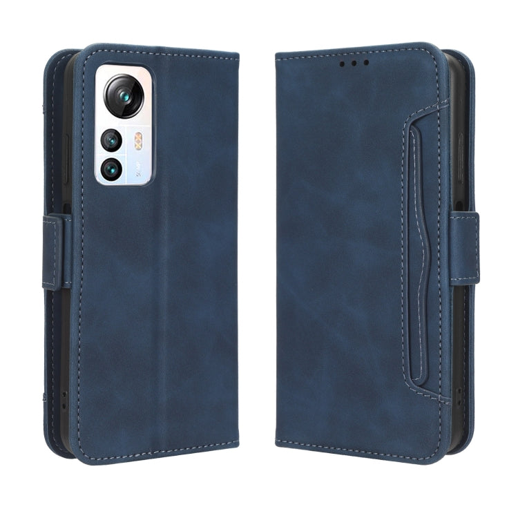 For Blackview A85 Skin Feel Calf Texture Card Slots Leather Phone Case(Blue) - free shipping - PMC TechLife - Order now!