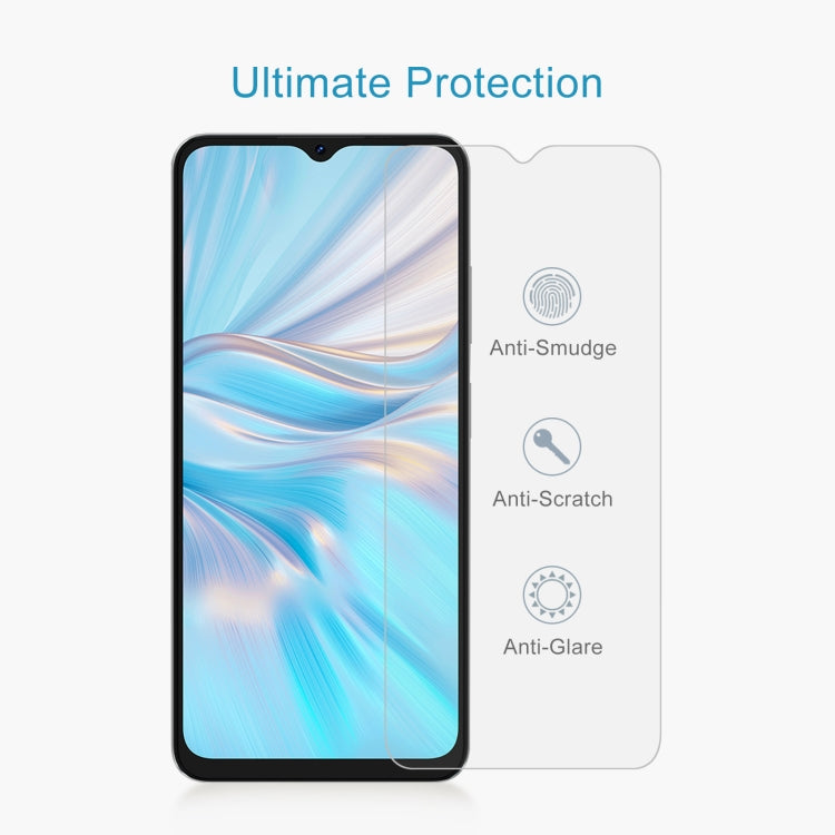 For Blackview Oscal C70 10pcs 0.26mm 9H 2.5D Tempered Glass Film - For Blackview by PMC TechLife | Online Shopping South Africa | PMC TechLife