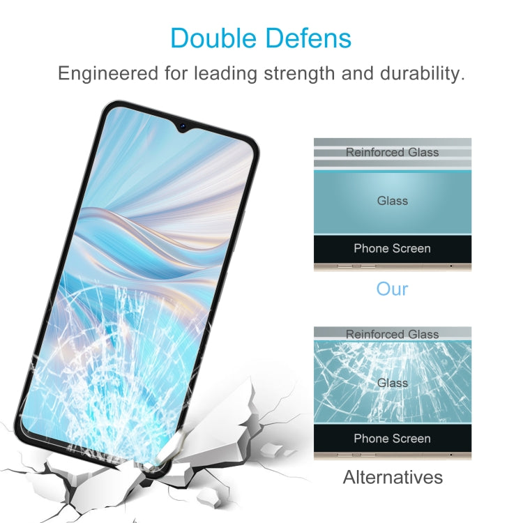 For Blackview Oscal C70 10pcs 0.26mm 9H 2.5D Tempered Glass Film - For Blackview by PMC TechLife | Online Shopping South Africa | PMC TechLife
