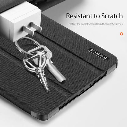 For Xiaomi Redmi Pad 2 DUX DUCIS Domo Series Magnetic Flip Leather Tablet Case(Black) - free shipping - PMC Jewellery - Order now!