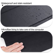 13-14 inch Universal Laptop Magnetic Holder Stitching Inner Bag(Brown)