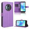 For Doogee X97 / X97 Pro Diamond Texture Leather Phone Case(Purple) - free shipping - PMC TechLife - Order now!