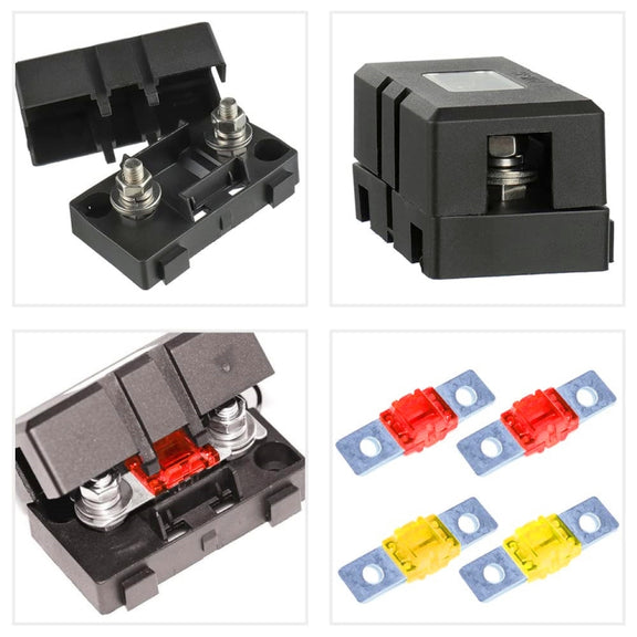 4 in 1 ANS-H Car Fuse Holder Fuse Box, Current:30/40A