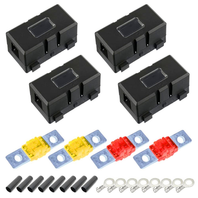 4 in 1 ANS-H Car Fuse Holder Fuse Box, Current:150A