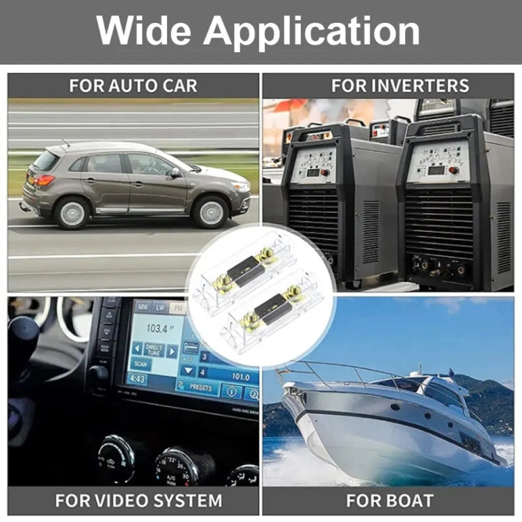 2 in 1 ANL Car Fuse Holder Electrical Protection Insulating Cover, Current:300A - Fuse by PMC TechLife | Online Shopping South Africa | PMC TechLife | Buy Now Pay Later Mobicred